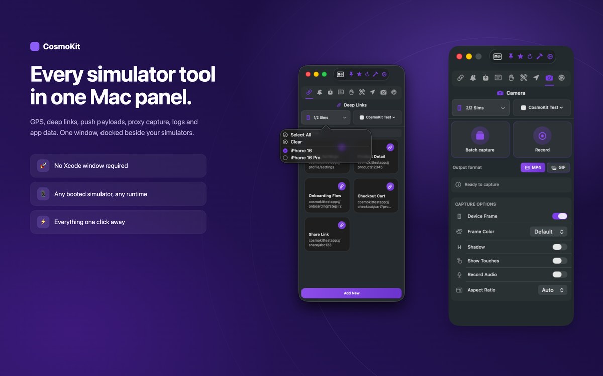 CosmoKit - An helper for iOS Developers, only 17 users yet