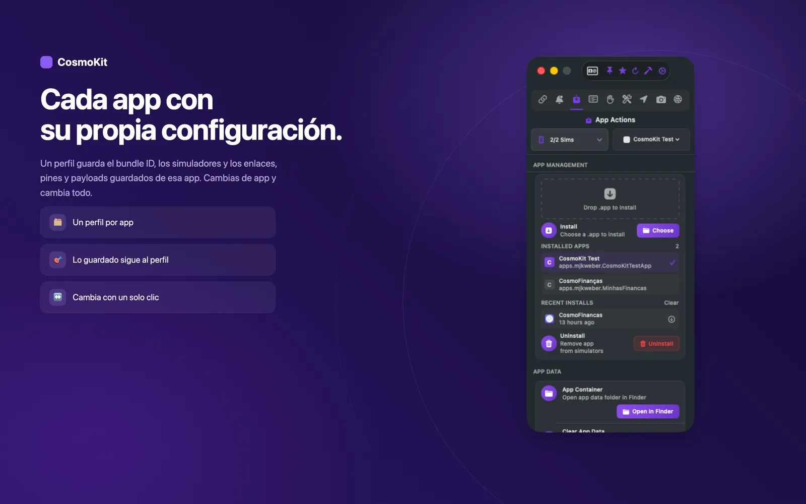 Perfiles de App